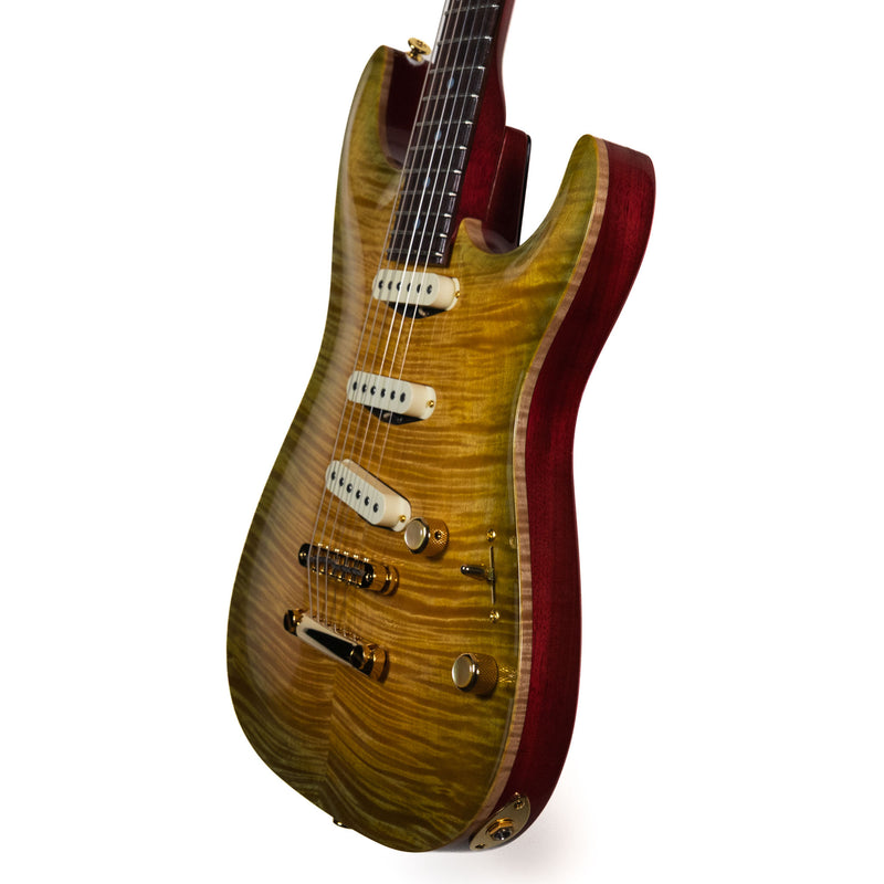 Pensa Soho Custom, Lemon Drop Green Burst #1299
