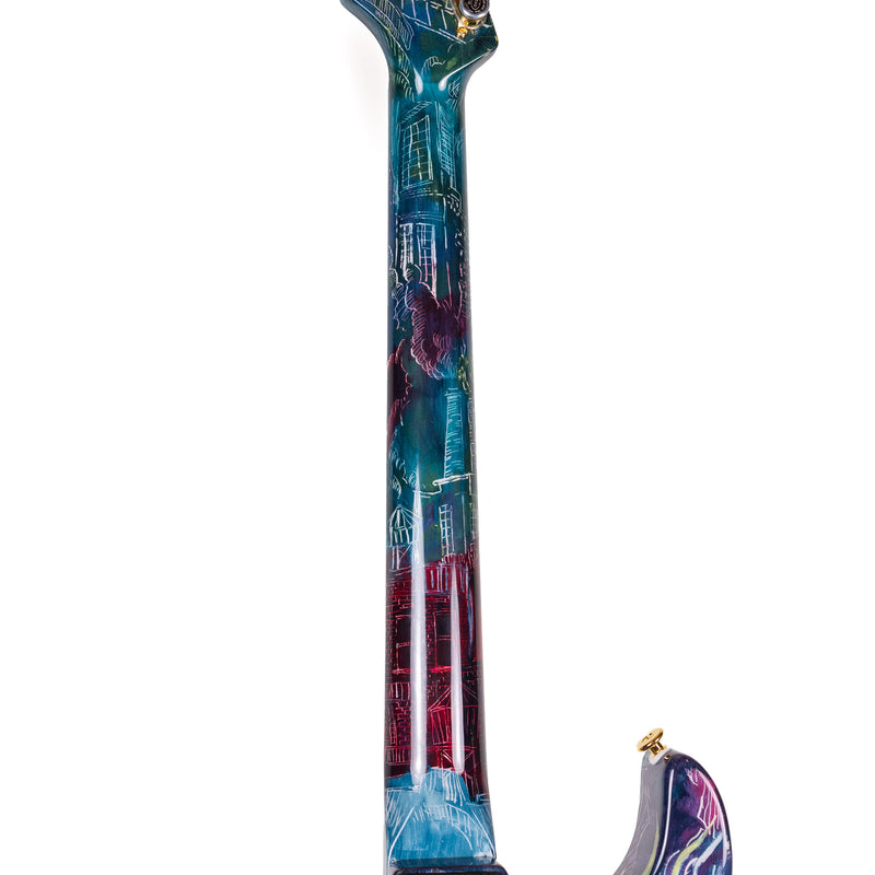 Pensa Soho Custom, Painted by Maria Pensa, Black NYC #1336