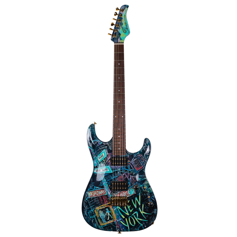 Pensa Soho Custom, Painted by Maria Pensa, Black NYC #1336