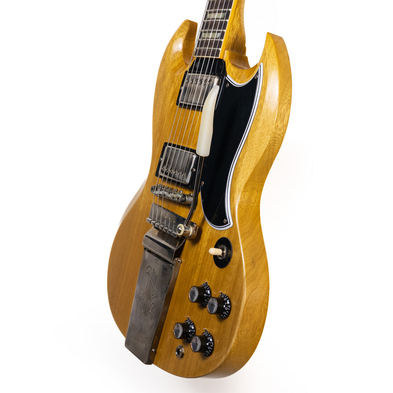 Gibson Custom '64 SG Standard Korina w/ Maestro, Antique Natural VOS