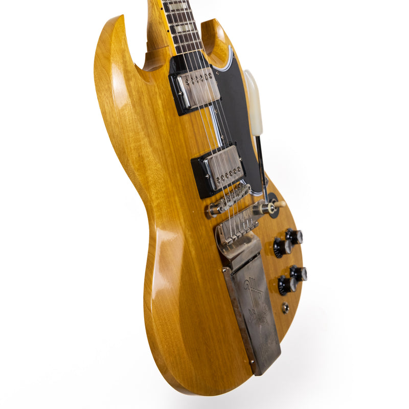Gibson Custom '64 SG Standard Korina w/ Maestro, Antique Natural VOS