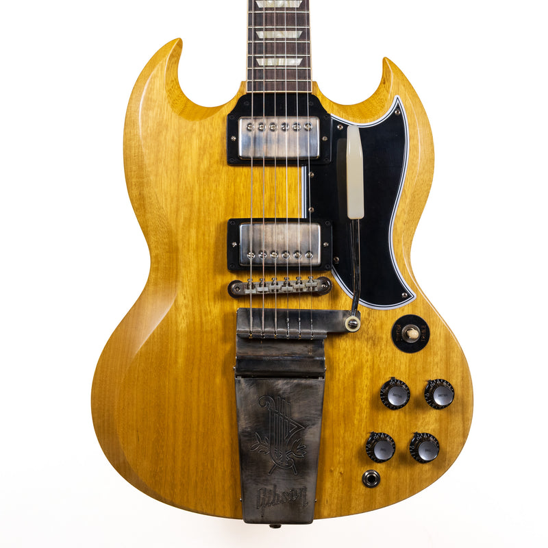 Gibson Custom '64 SG Standard Korina w/ Maestro, Antique Natural VOS