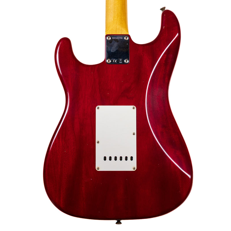Fender Custom Shop 1960 Strat Journeyman Relic, Mahogany Crimson Transparent
