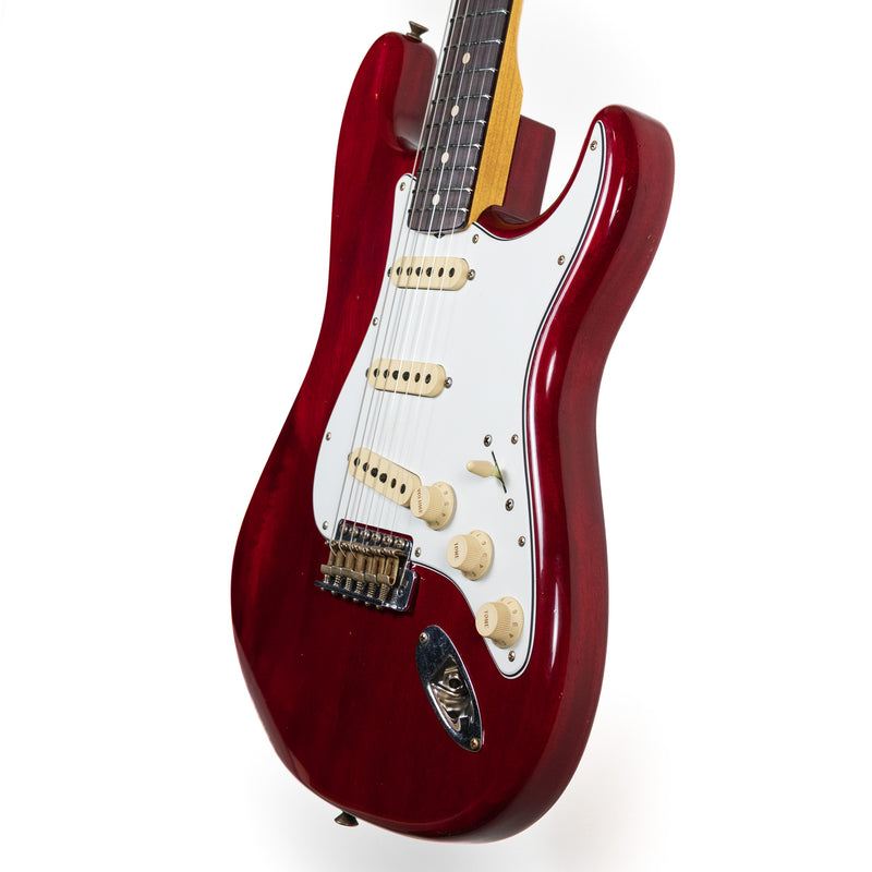 Fender Custom Shop 1960 Strat Journeyman Relic, Mahogany Crimson Transparent