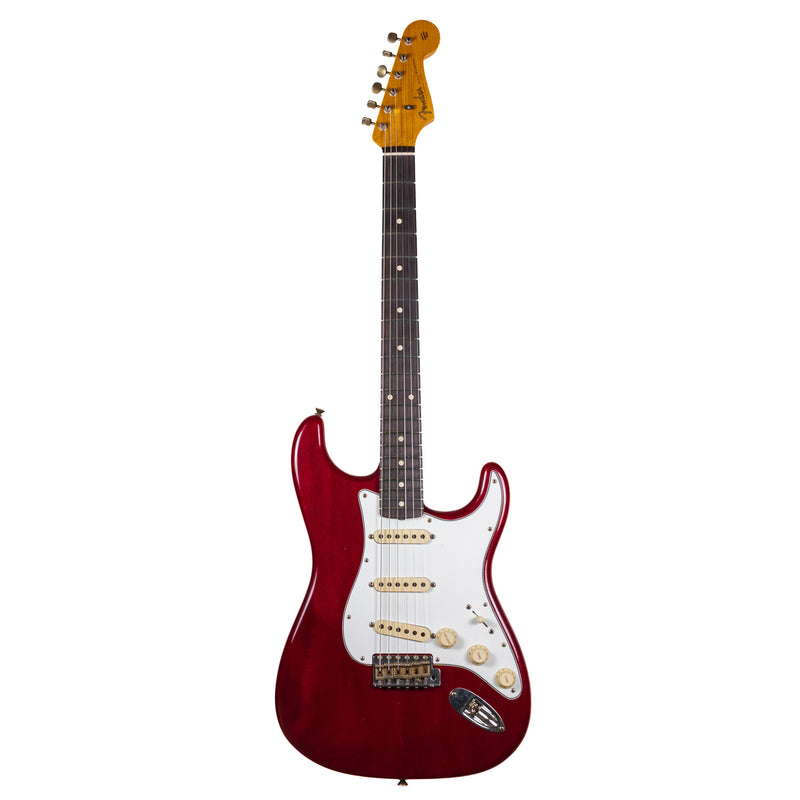 Fender Custom Shop 1960 Strat Journeyman Relic, Mahogany Crimson Transparent