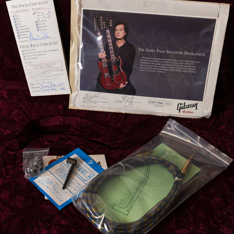 Gibson Custom Shop 2007 Jimmy Page EDS-1275, Doubleneck #64/250