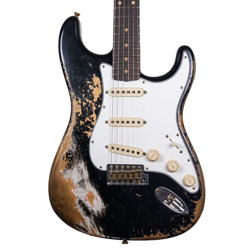 Fender Custom Shop '60 Strat, Super Heavy Relic Black