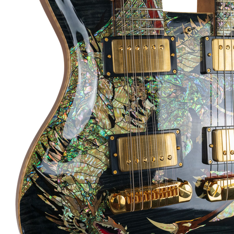PRS 2005 Doubleneck Dragon 20th Anniversary, Whale Blue #2/50