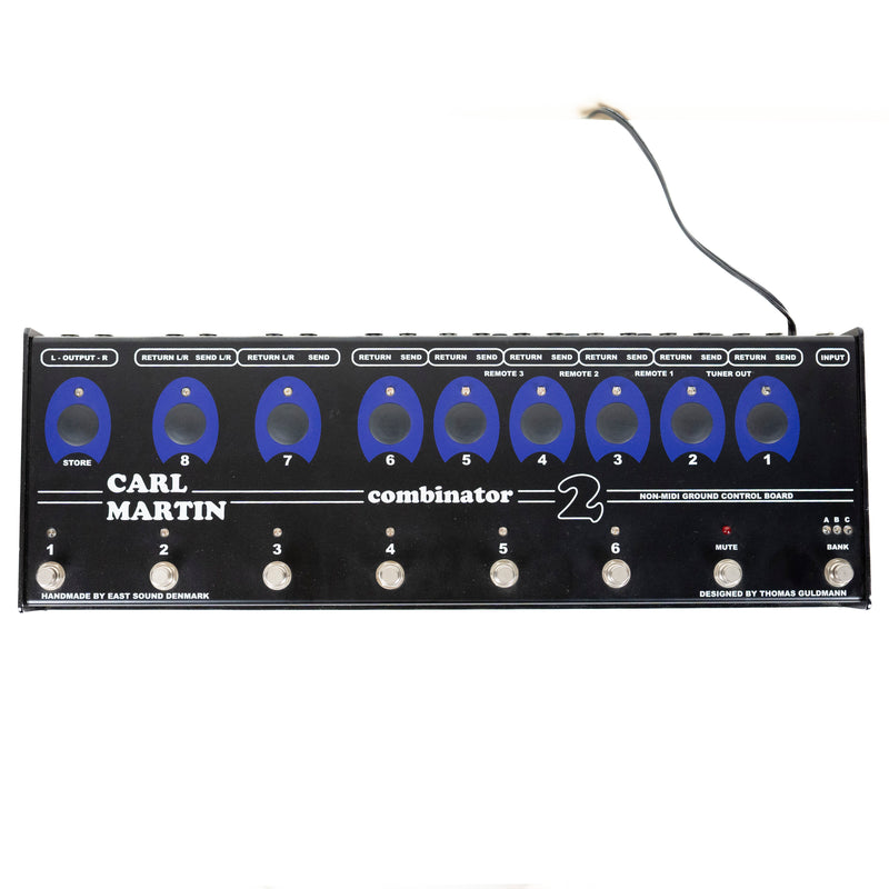 carl martin pedals Carl Martin Combinator 2 Programmable Multi Effects Loop — Rudy's Music