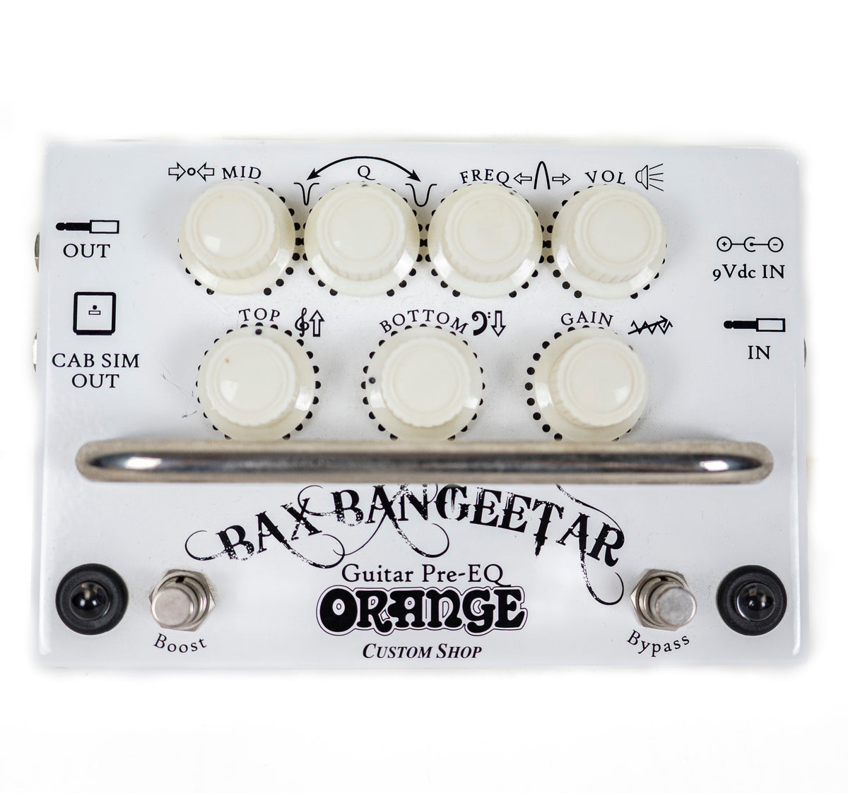 Orange Bax Bangeetar White