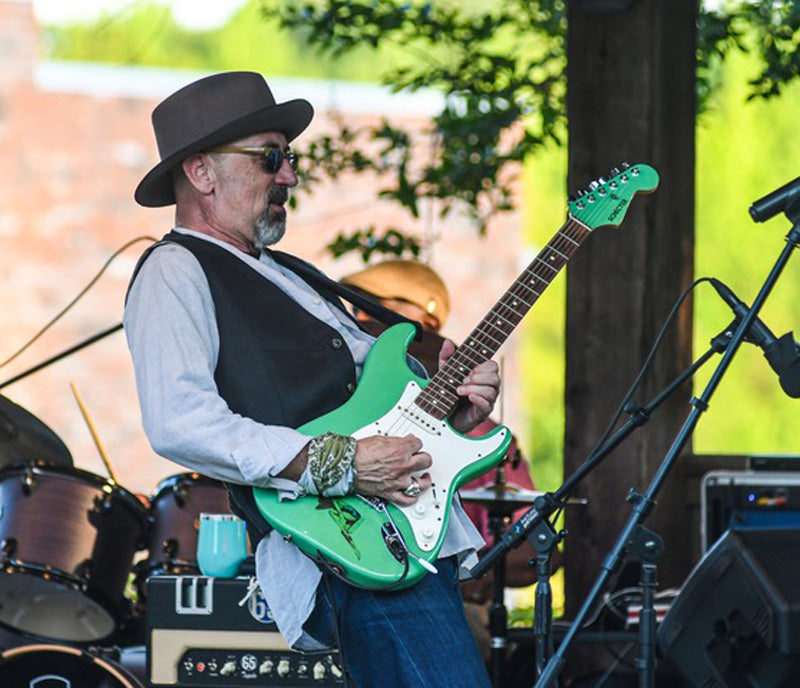 Schecter 1983 Strat-Style Seafoam Green, Owned by Jack Sonni (played at Live Aid 1985 concert)