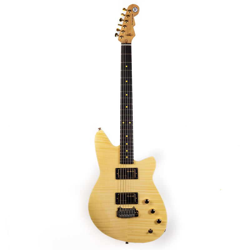 Reverend Descent W 10th Anniversary, Natural Flame Maple with Case