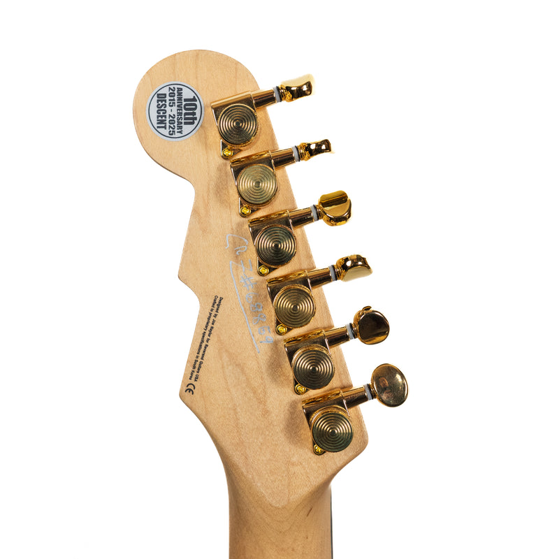 Reverend Descent W 10th Anniversary, Natural Flame Maple with Case