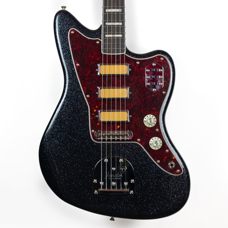 Fender Limited-Edition Gold Foil Jazzmaster, Black Sparkle