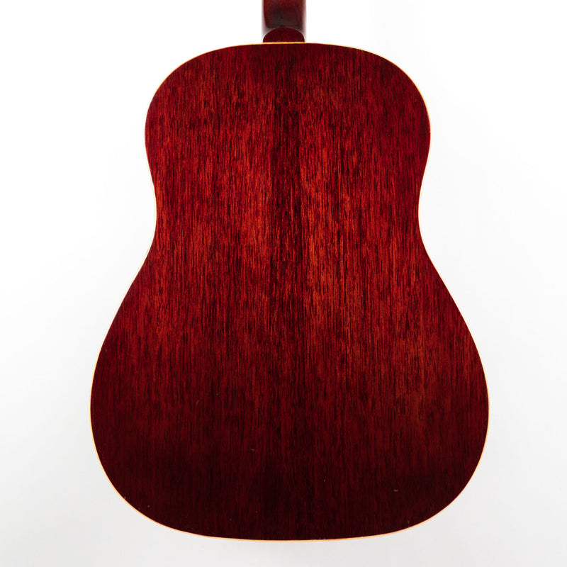 Gibson 1963 J-45 Cherry Sunburst #119223 w/OHSC, (Rosewood Bridge, replacement)