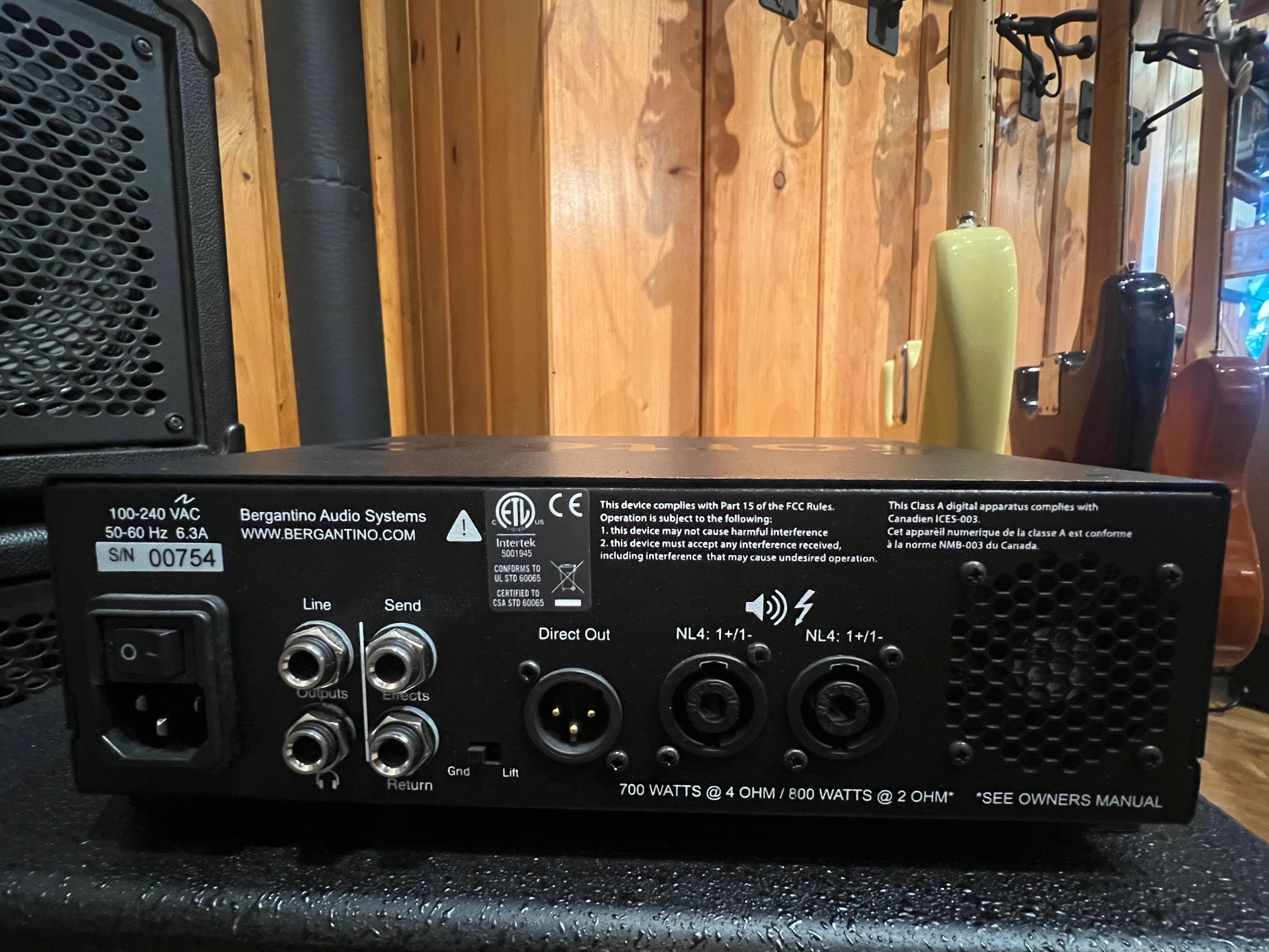 Bergantino Forté D Bass Head — Rudy's Music