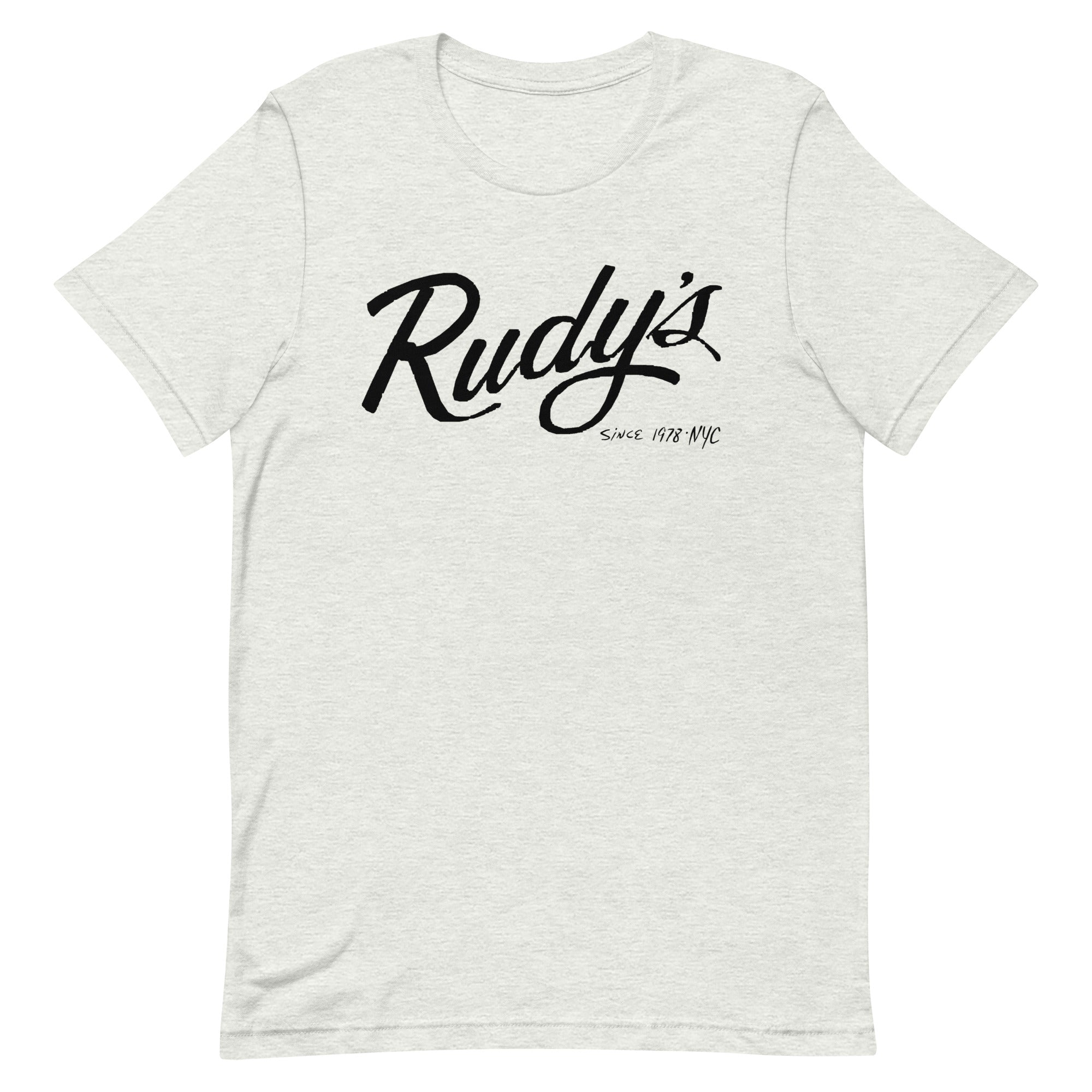 Rudy's Music Script Logo, Black Ink