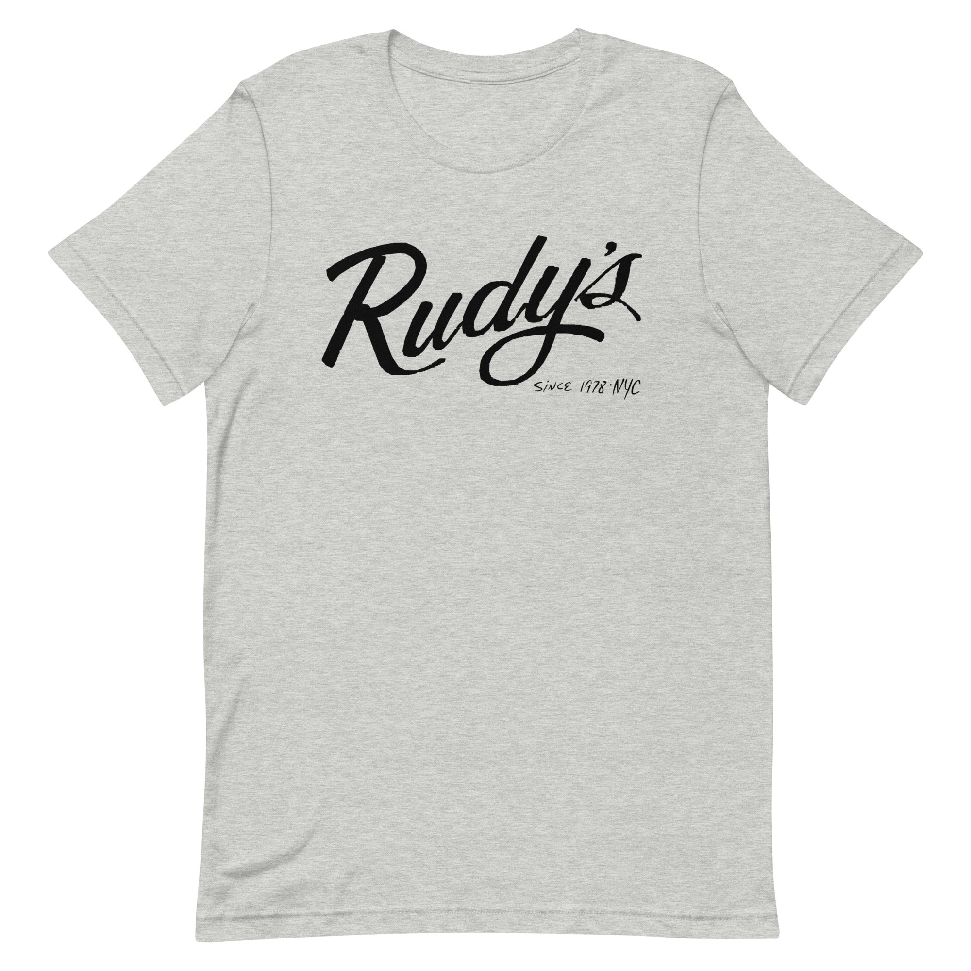 Rudy's Music Script Logo, Black Ink