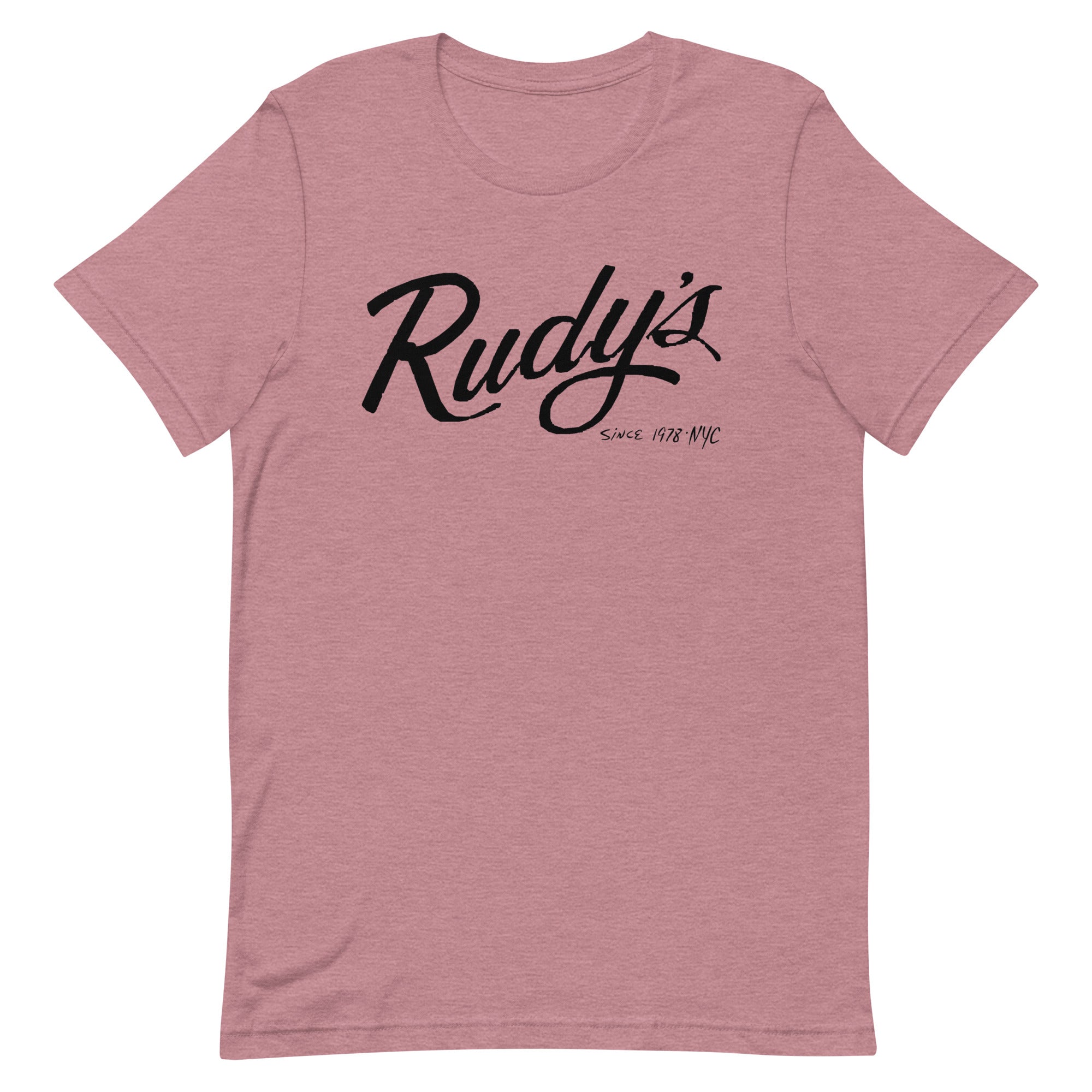 Rudy's Music Script Logo, Black Ink