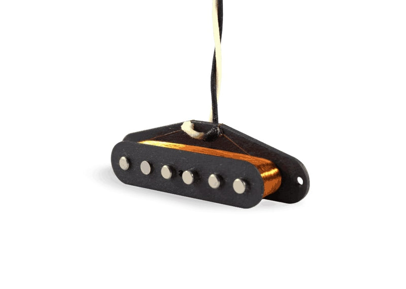 Lindy Fralin Pickups Strat Vintage Hot: Complete Set, Stock Stagger, White Cover