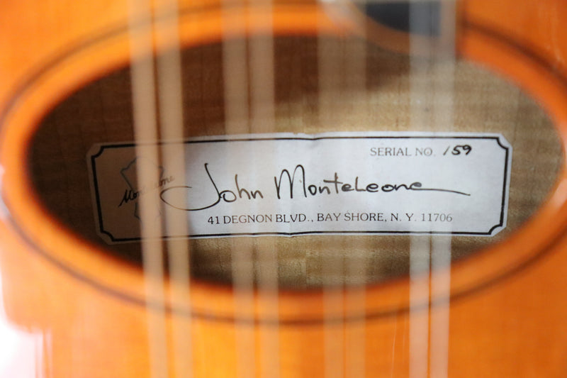 Monteleone 1992 Mandola Round Sound Hole, made for Elizabeth Taylor #159