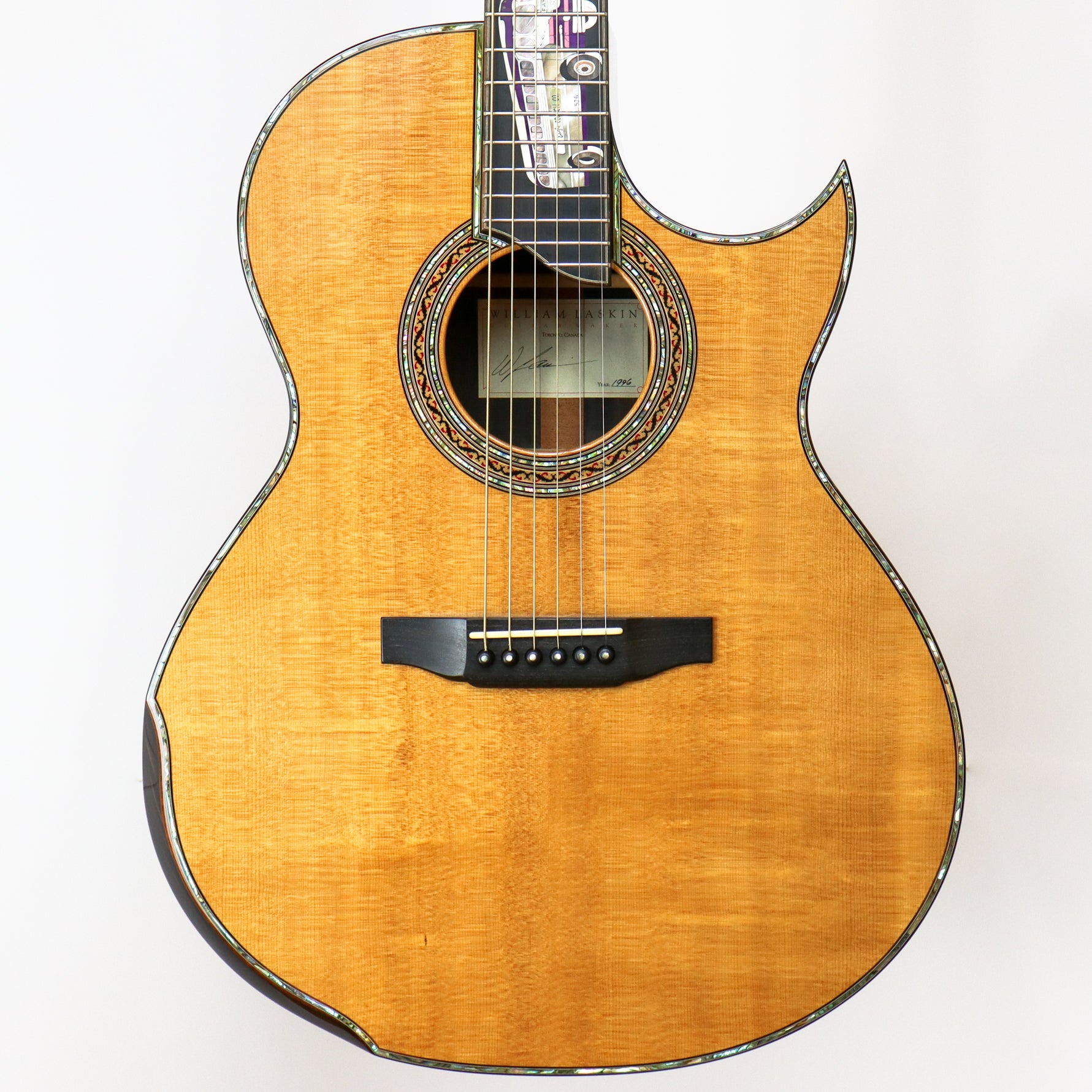 Laskin 1996 Custom Acoustic with Pearl Inlays