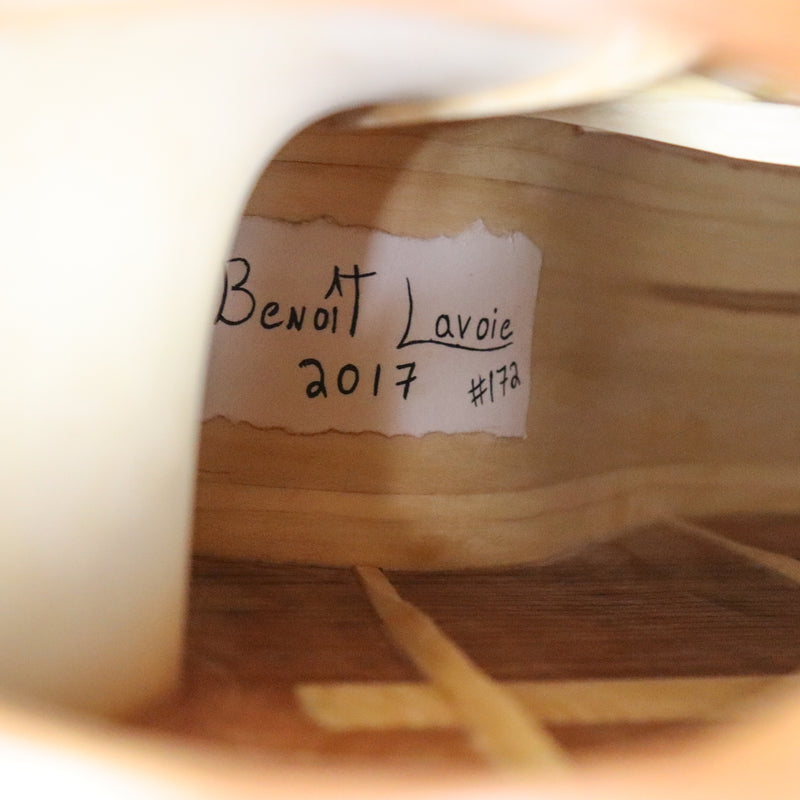 Benoit Lavoie Custom Flat Top Adirondack/Palo Escrito