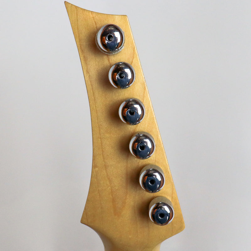 AM Guitars #00052 Ebony/Silver w/hardshell case