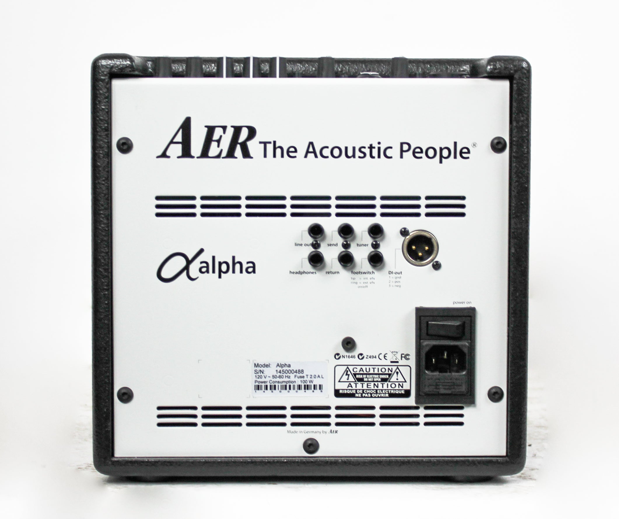 AER Alpha 40W Acoustic Amp
