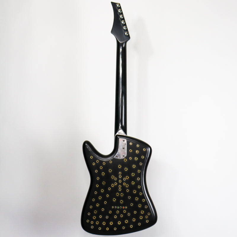 AM Guitars #0065 Brass Bullets Black P90s w/hardshell case