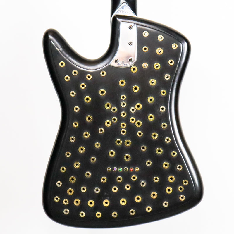 AM Guitars #0065 Brass Bullets Black P90s w/hardshell case