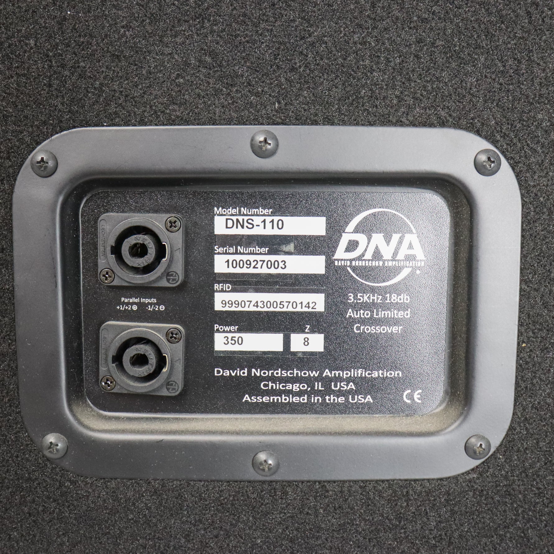 DNA DNS 110 1x10 Bass Speaker Cab