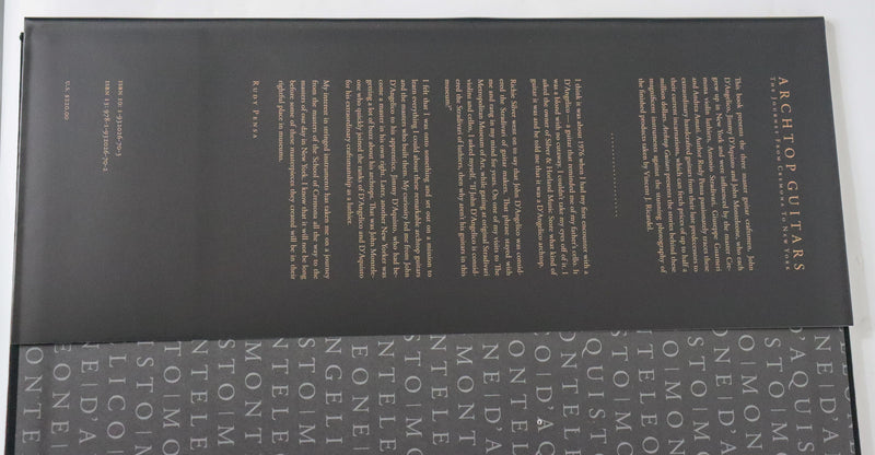 Archtop Guitars: The Journey from Cremona to New York by Rudy Pensa Standard Edition