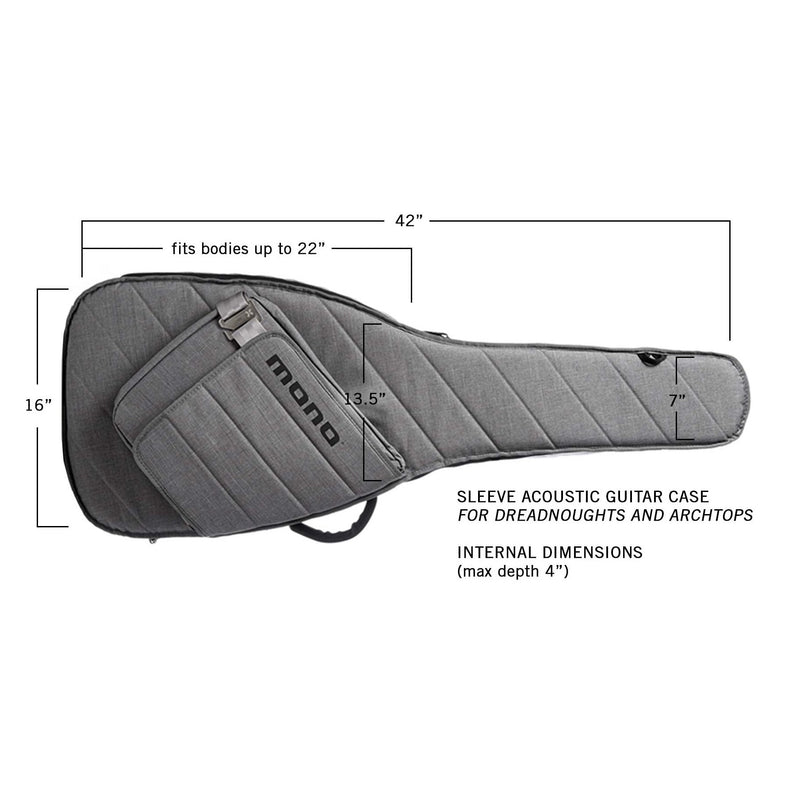 Mono M80 Case Acoustic Dread Sleeve Ash