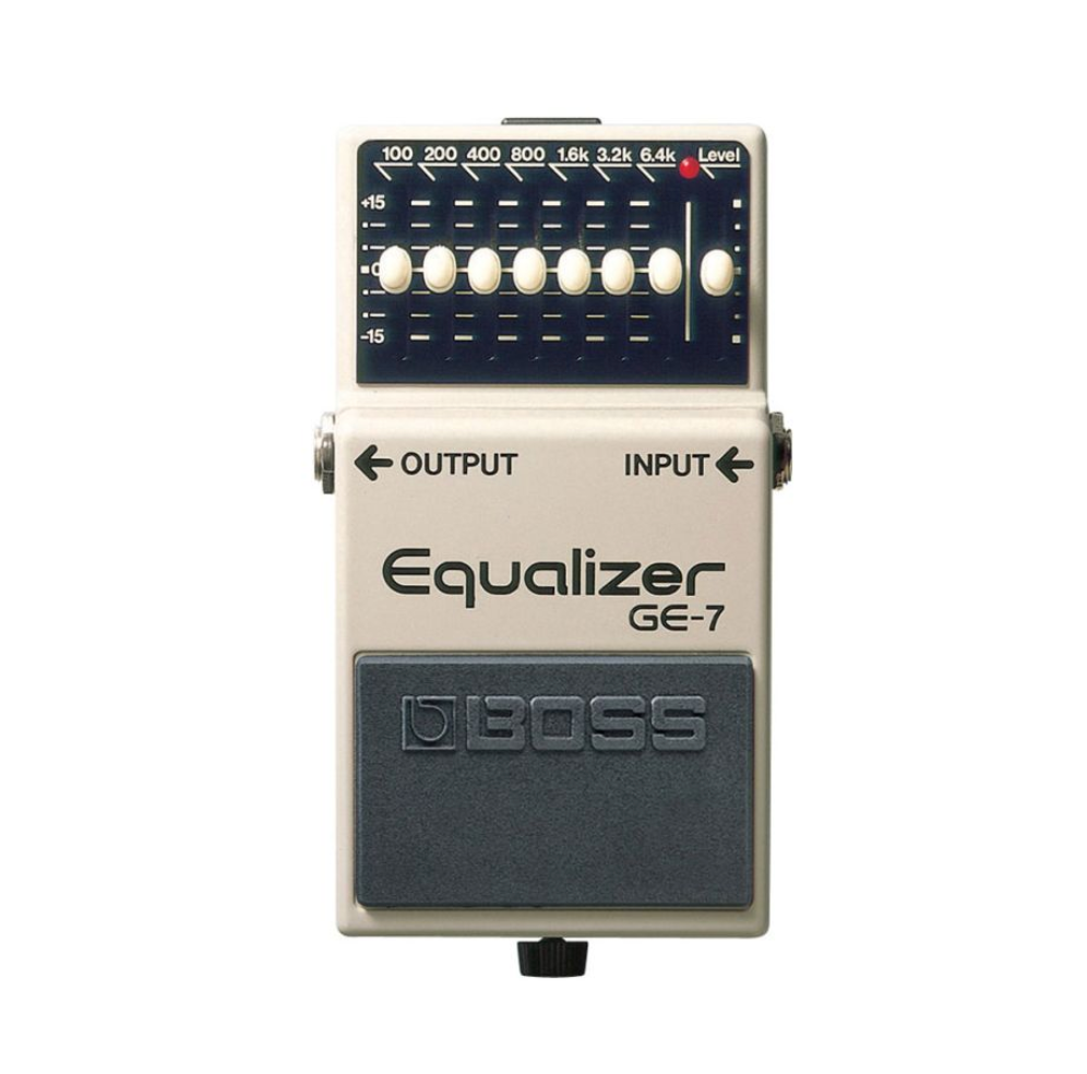 ギター BOSS GE-7 Boss 7-BAND GRAPHIC EQUALIZER GE-7 — Rudy's Music