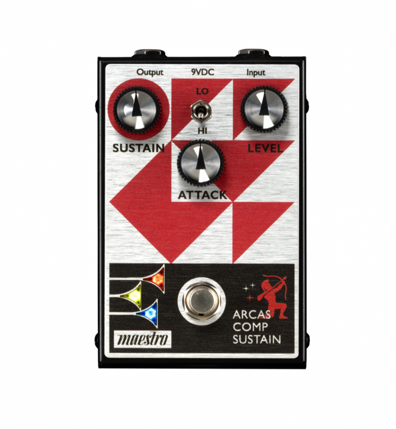 compressor sustainer pedal Maestro Arcas Compressor Sustainer — Rudy's Music