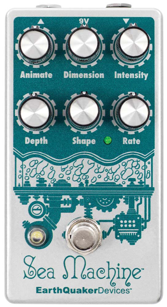 ギター EarthQuaker Devices Sea Machine Earthquaker Devices Sea Machine Chorus — Rudy's Music
