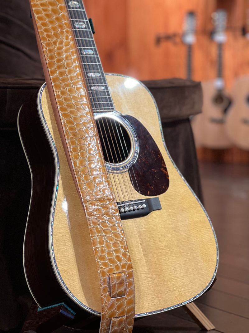 Luxe Straps by Michael LeMorin- "Snake Skin" Tan