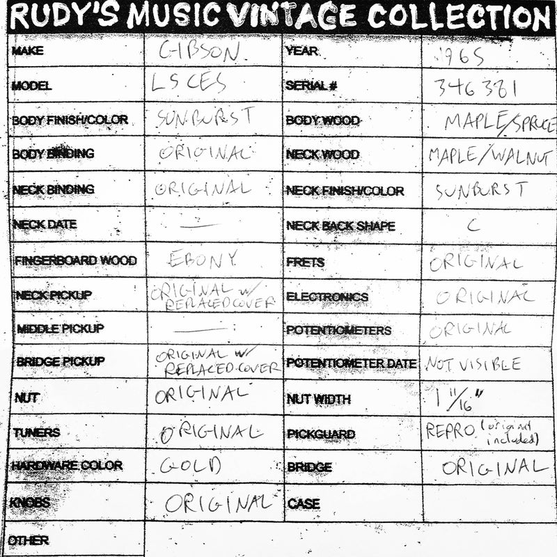 Gibson 1965 L-5CES, Sunburst