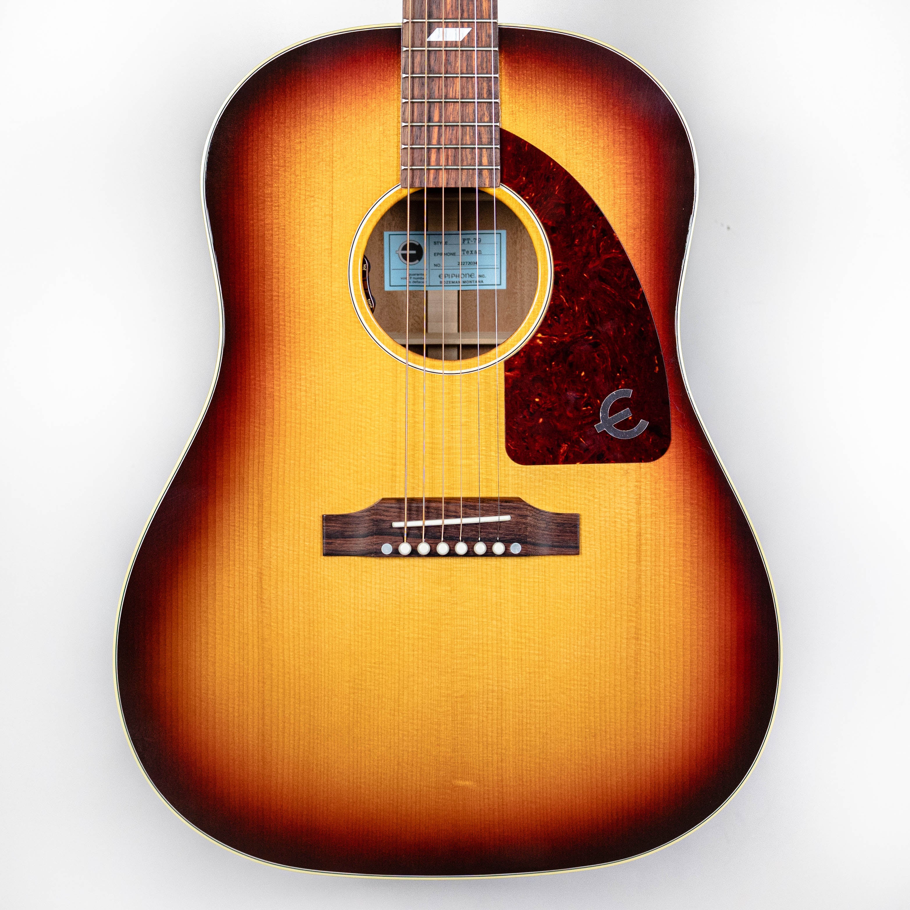 Epiphone USA Texan Vintage Sunburst — Rudy's Music