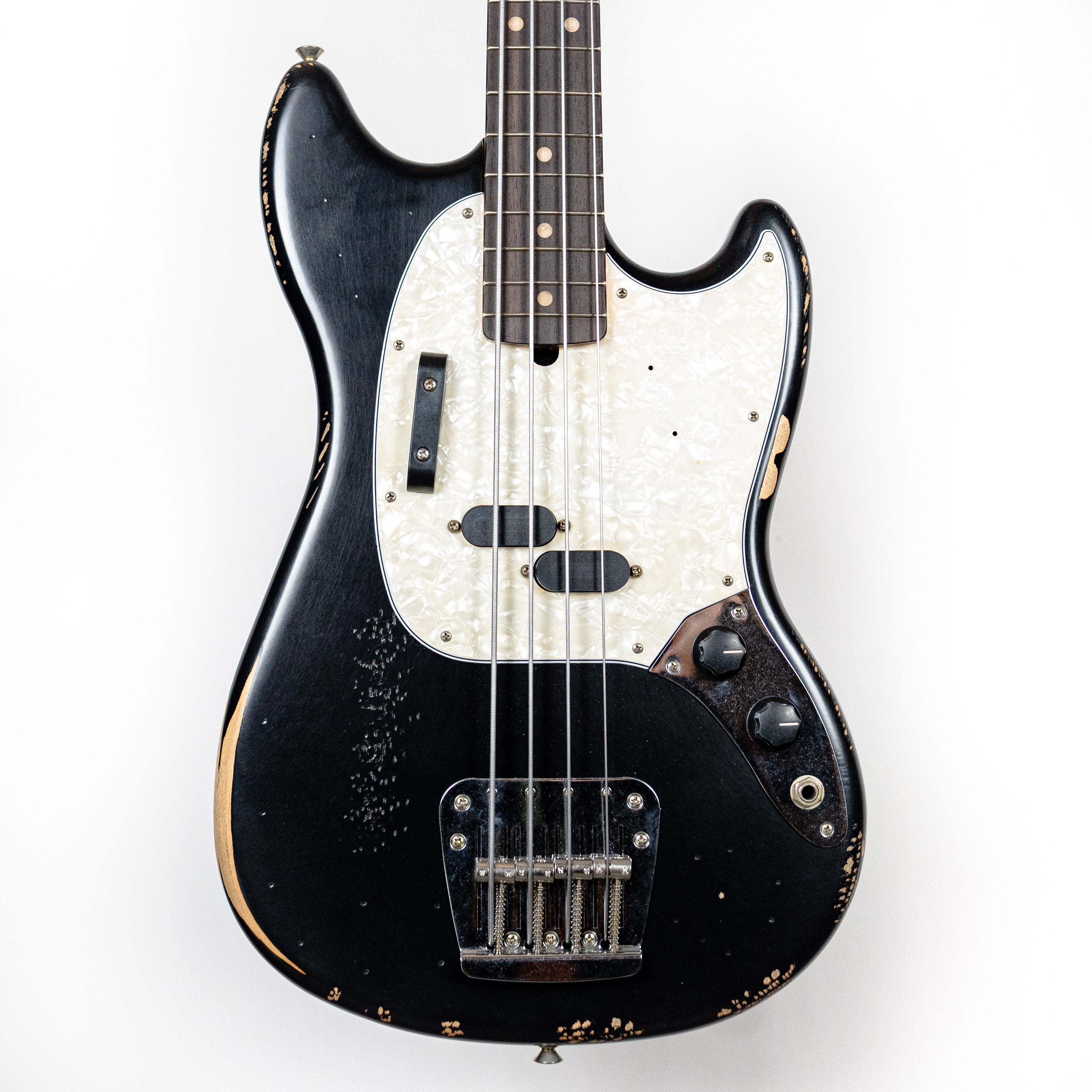 Fender JMJ Mustang Bass Black — Rudy's Music