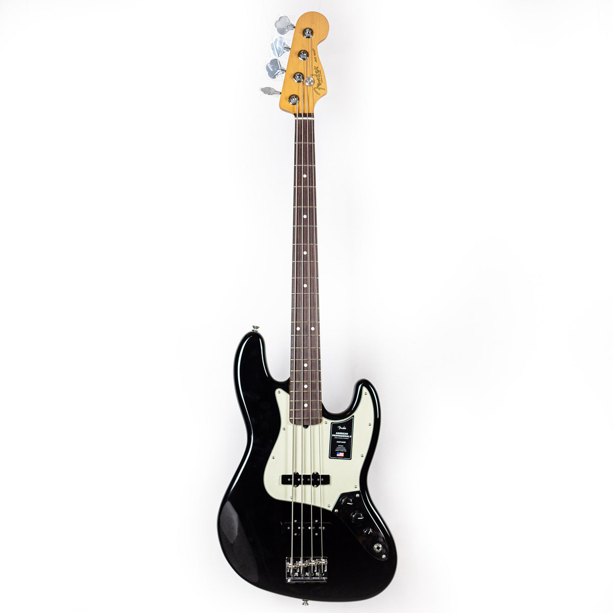 Fender American Pro II Jazz Bass Black — Rudy's Music Soho