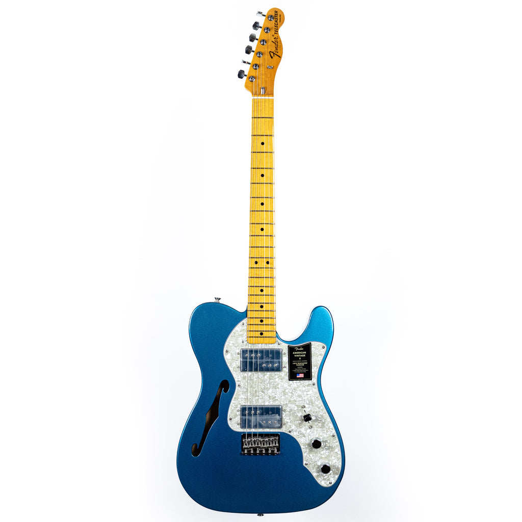 Fender American Vintage II '72 Tele Thinline Lake Placid Blue 