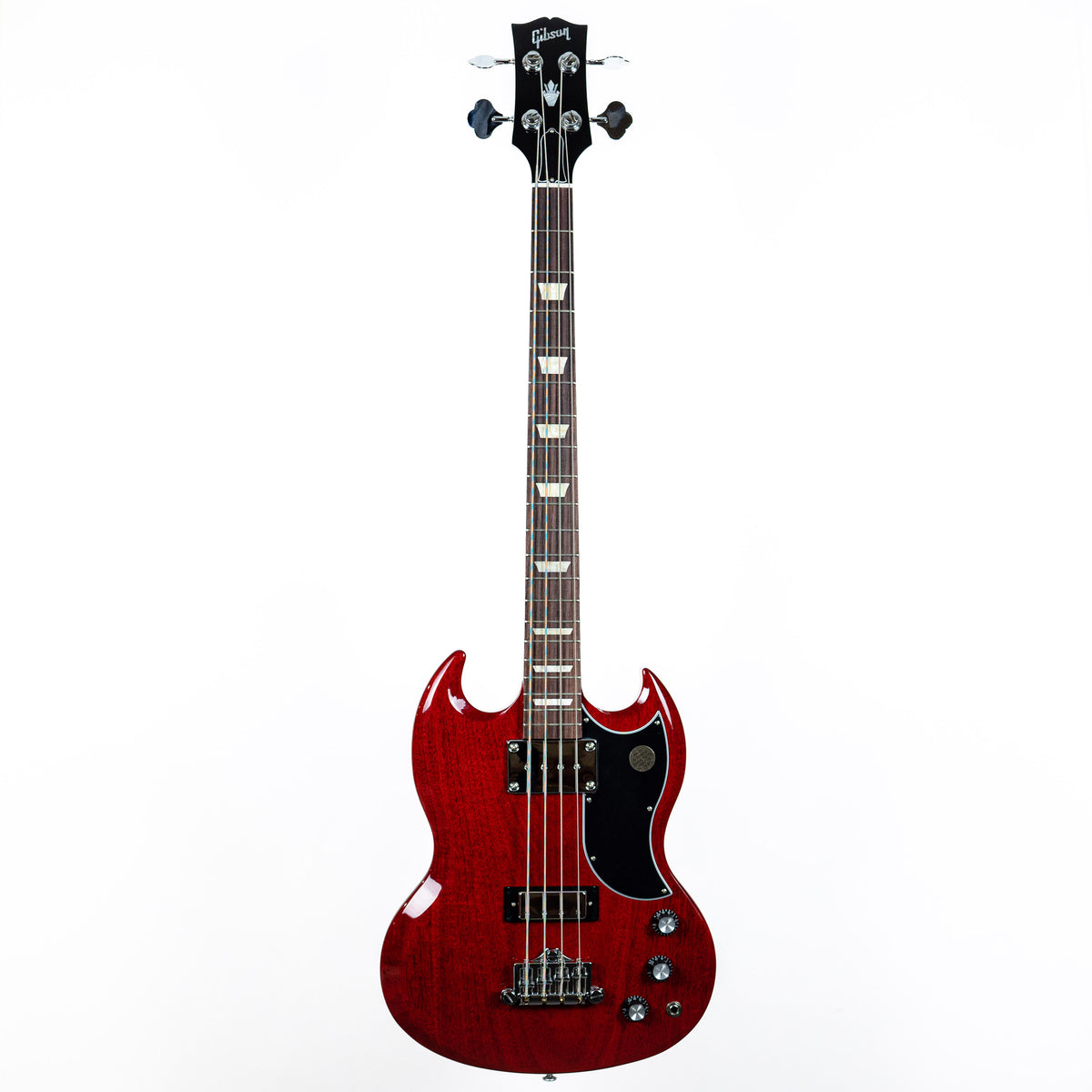 Gibson SG Standard Bass Heritage Cherry — Rudy's Music Soho