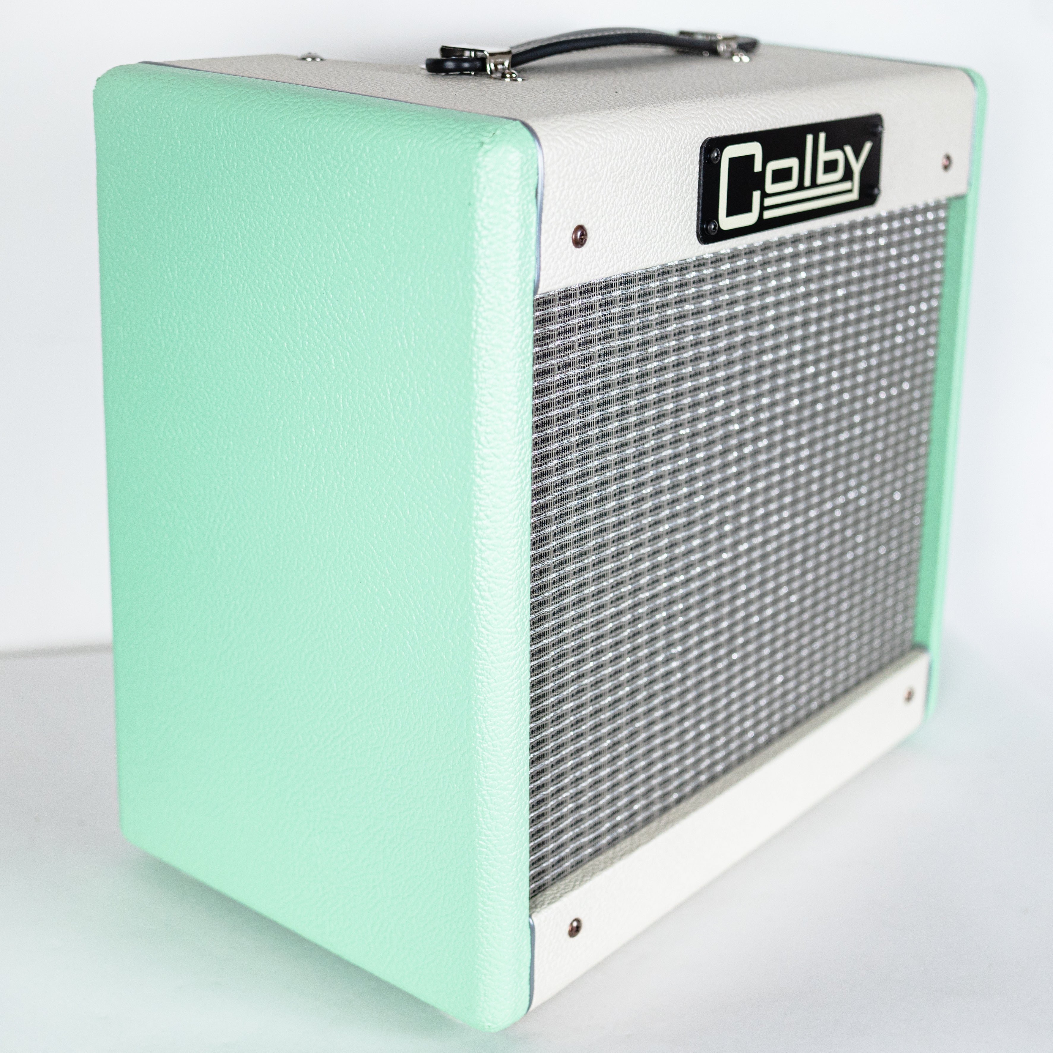 Colby Lil' Darlin Seafoam Green/White 5W Amp