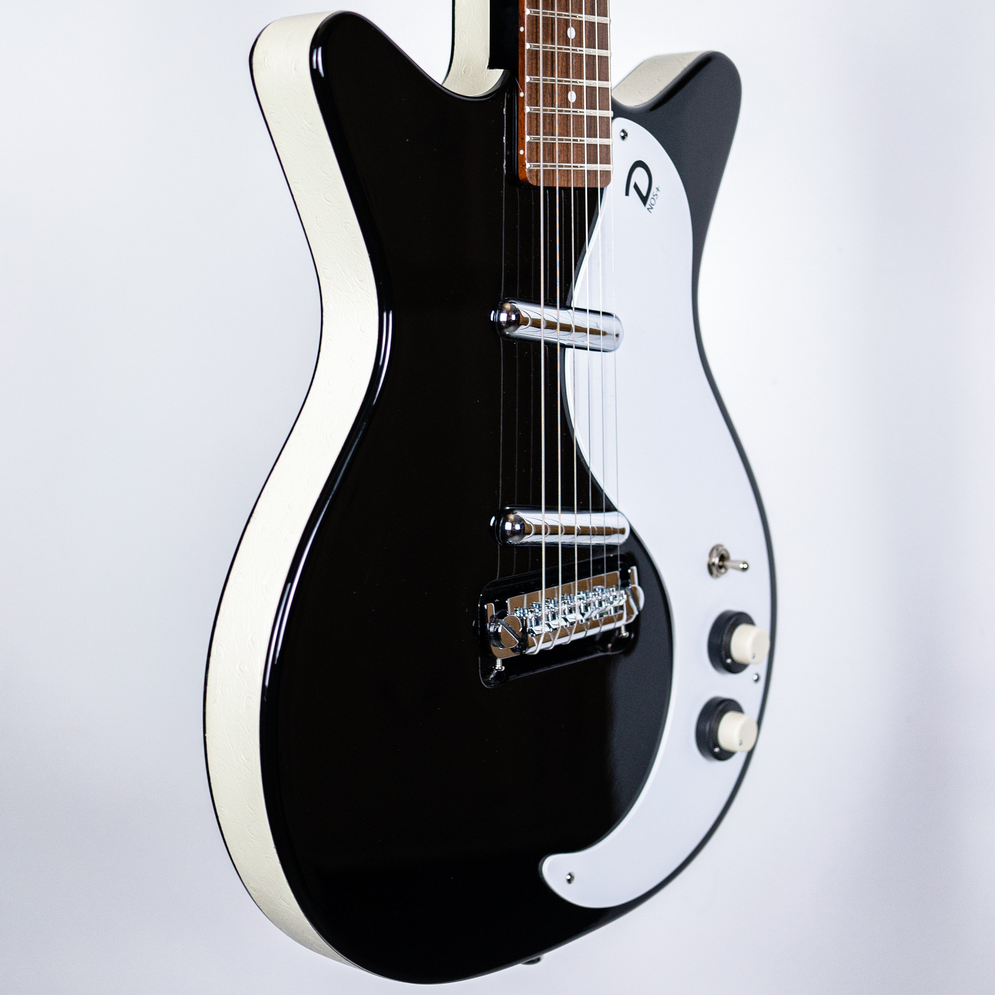 Danelectro 59M- NOS+ Double Cutaway Black — Rudy's Music