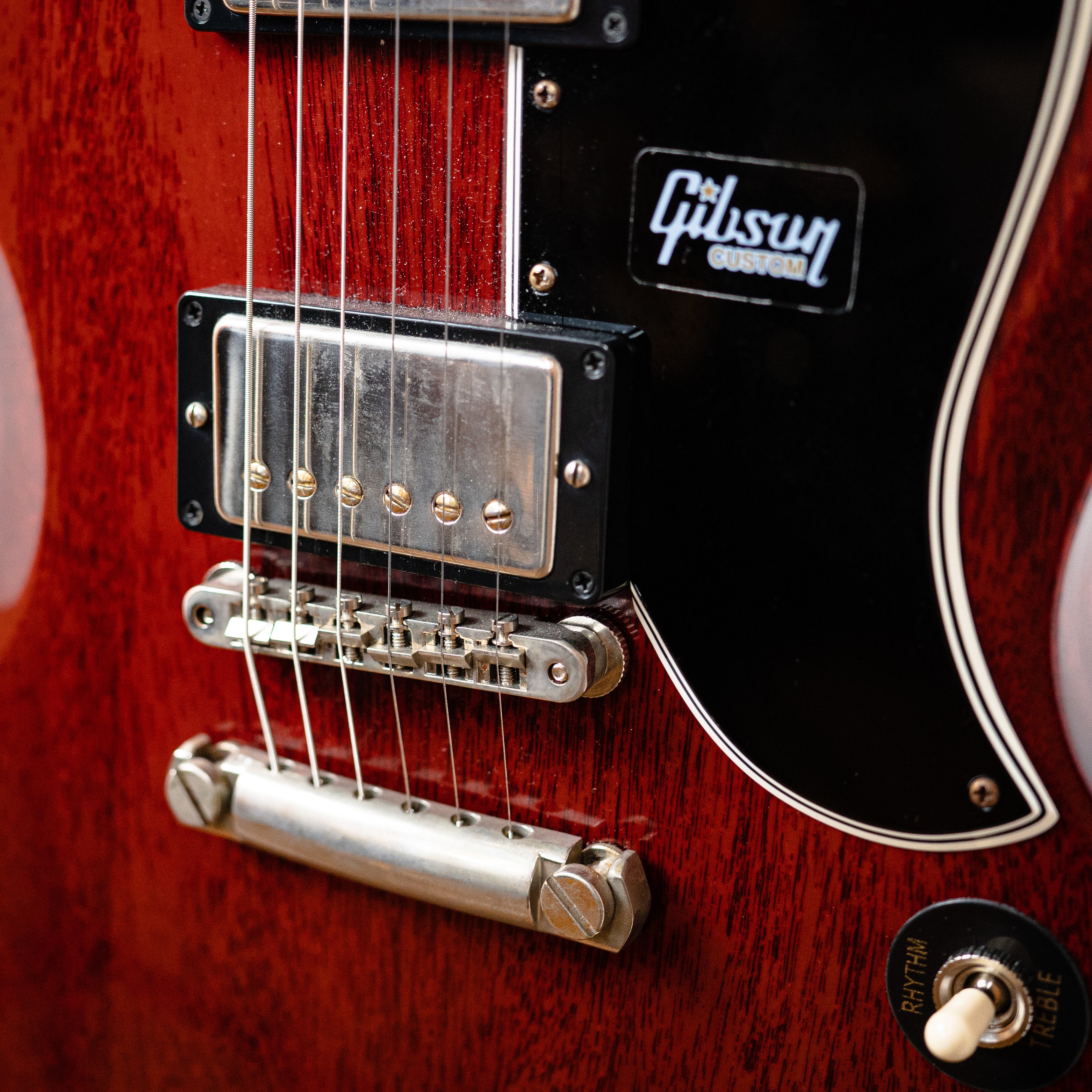 Gibson 1961 Les Paul SG Standard Reissue Stop-Bar VOS Cherry Red