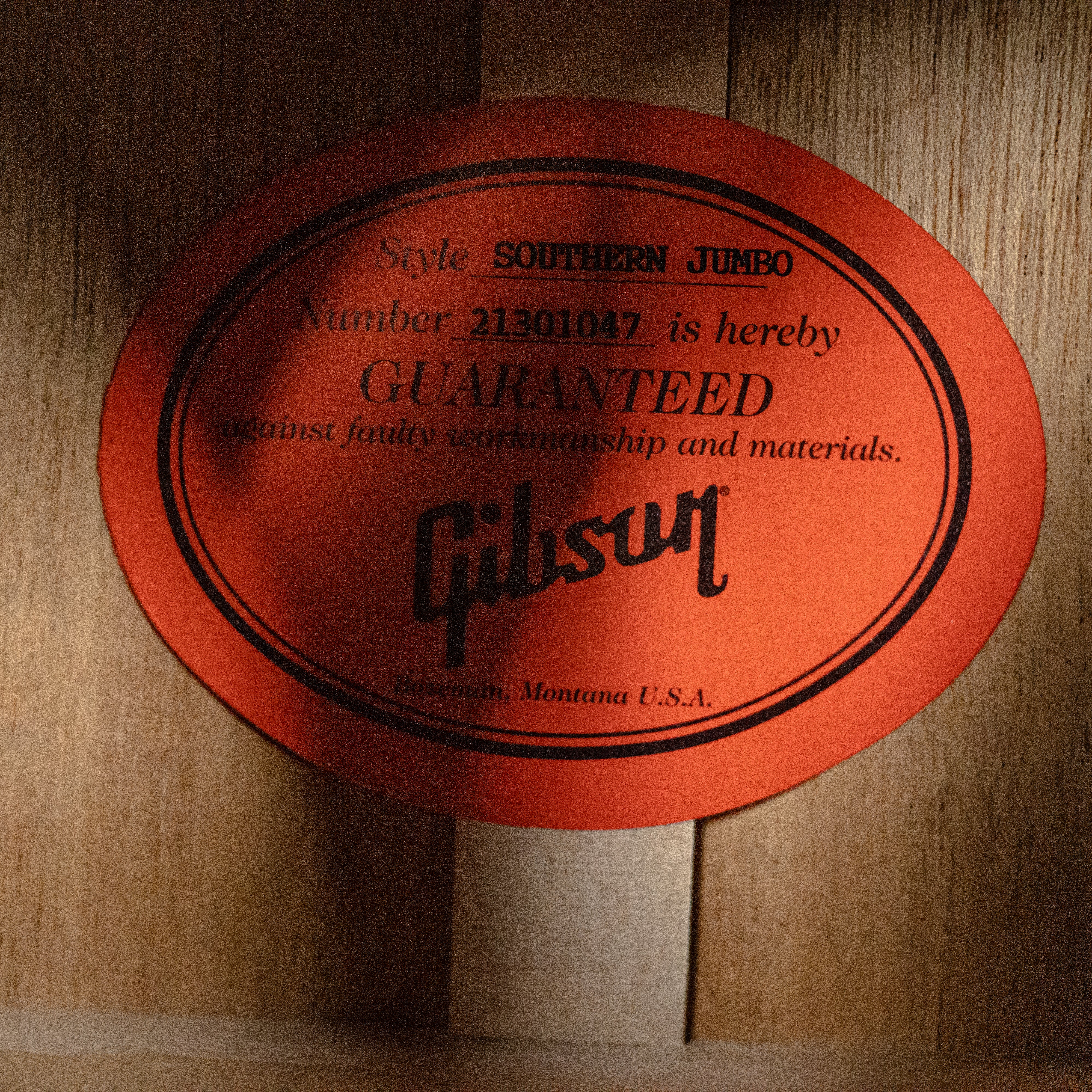 Gibson Southern Jumbo Original Vintage Sunburst