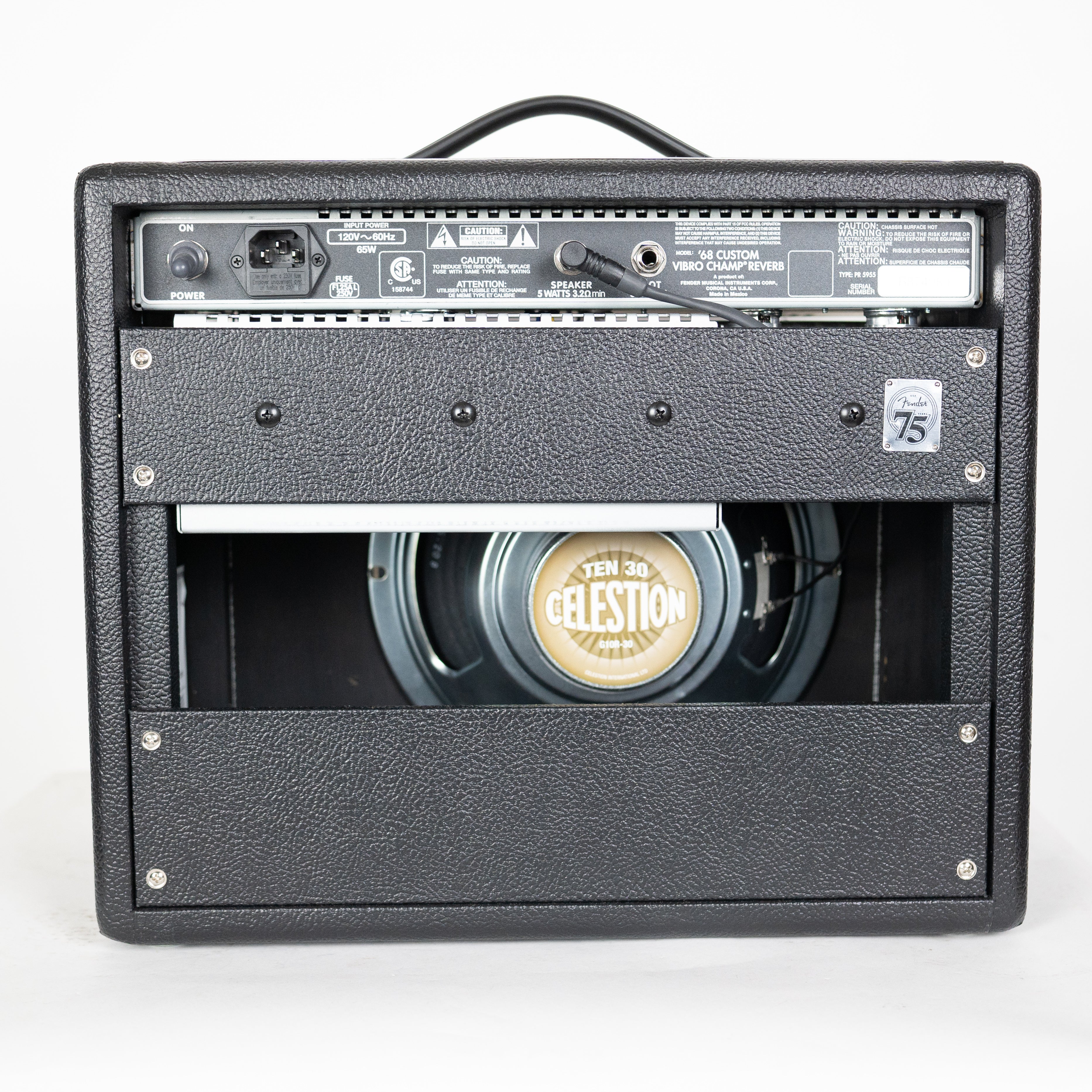 Fender '68 Custom Vibro Champ Reverb — Rudy's Music Fender '68 Custom Vibro Champ Reverb — Rudy's Music