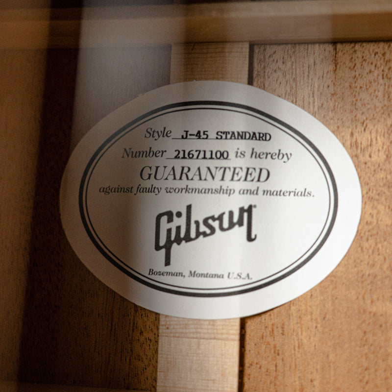 Gibson J-45 Standard Vintage Sunburst